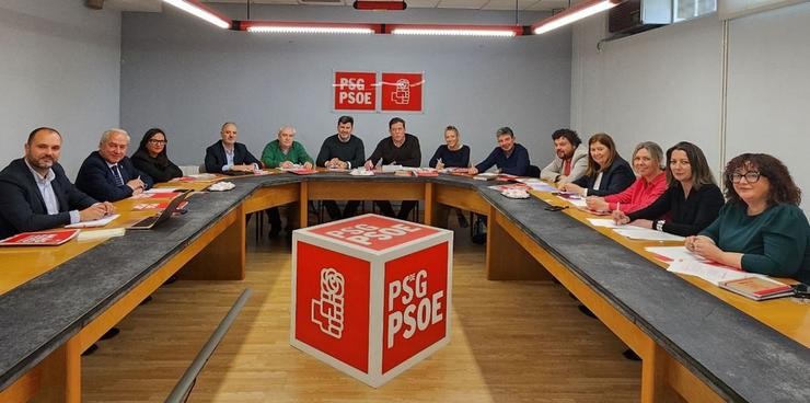 O PSdeG constitúe ao seu comité de campaña para as eleccións europeas. PSDEG / Europa Press