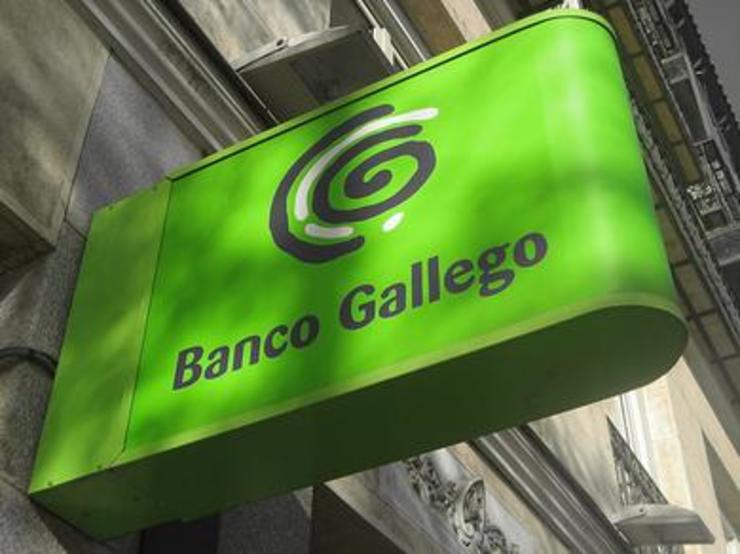 Cartel do Banco Gallego en Madrid. Flickr:pipper