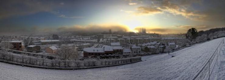 Neve en Santiago/Autor: Noel Feans.Flickr