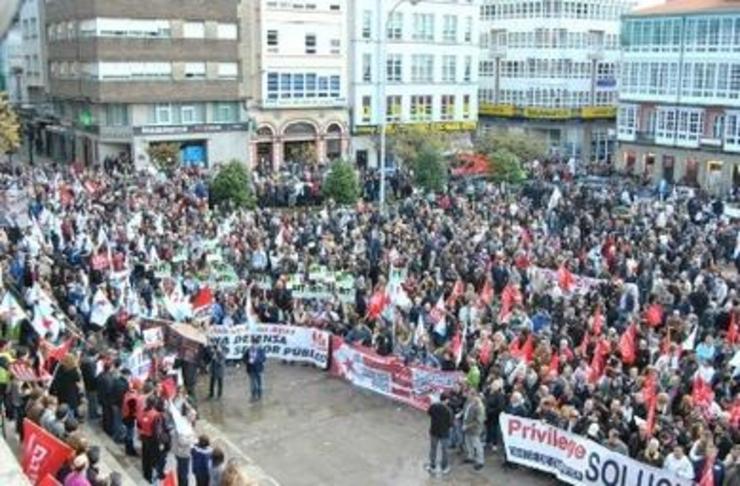 Manifestacion en Vigo 