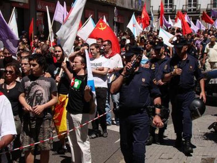 Manifestación de Causa Galiza 