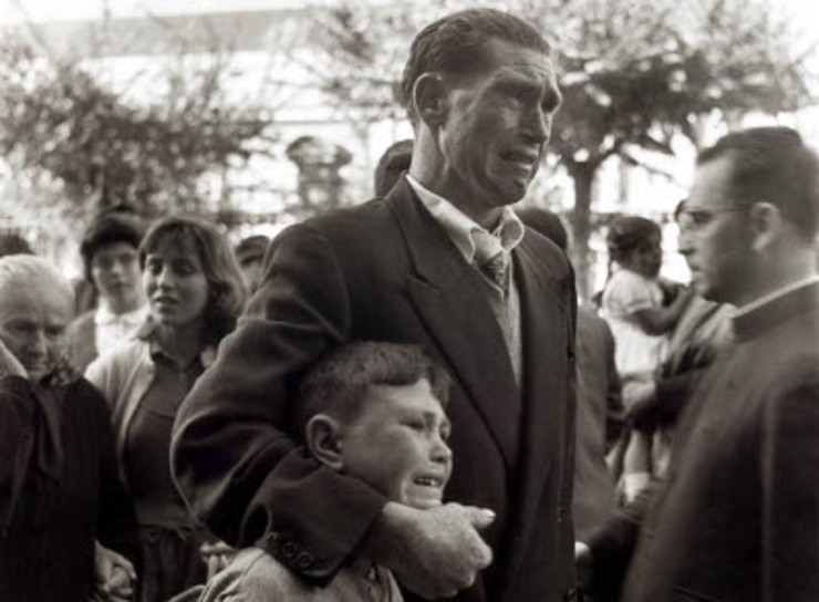 'Despedida de emigrantes' (A Coruña, 1956) 