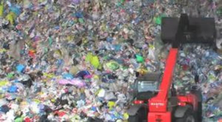 Vertedoiro da Areosa, onde vai parar a maioría do lixo que entra en SOGAMA, en Cerceda/ Bocixa