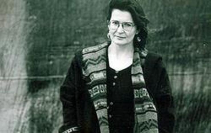 Pilar Pallarés nunha imaxe de auladeliteratura.blogaliza.org