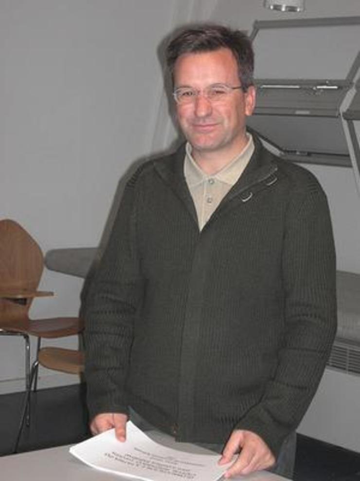 O profesor e líder do BNG Xavier Vence