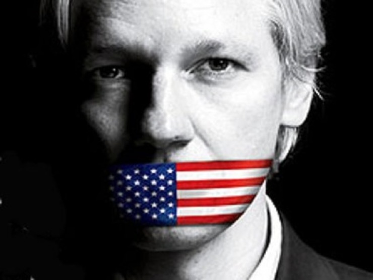 O hacker australiano Julian Assange, fundador de WikiLeaks.