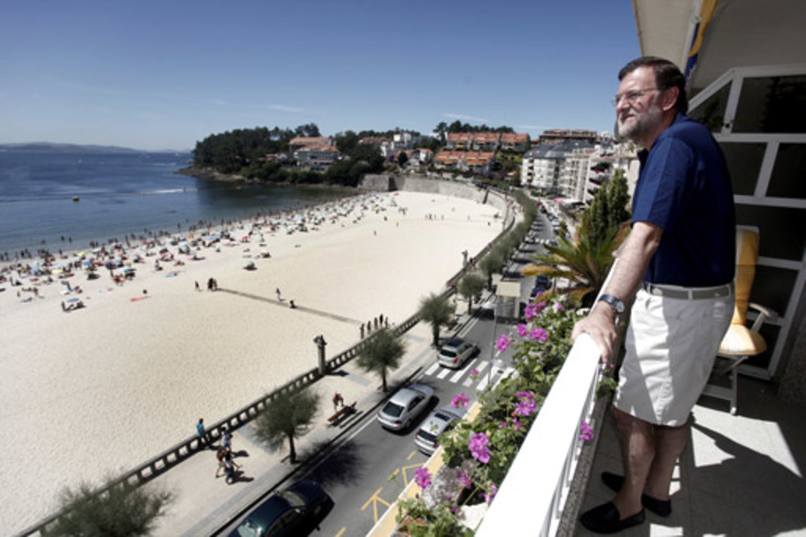 Rajoy en Sanxenxo