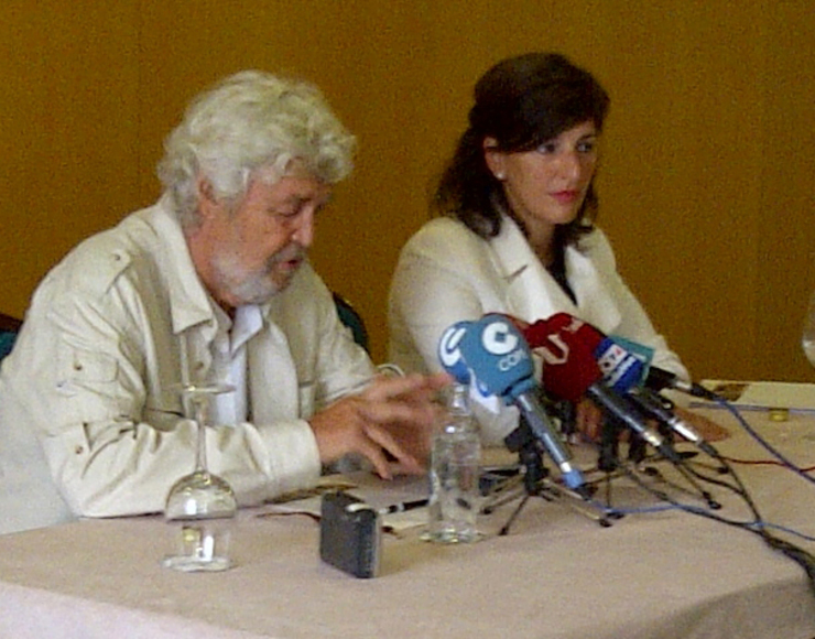 rolda de prensa de Beiras e Yolanda Díaz