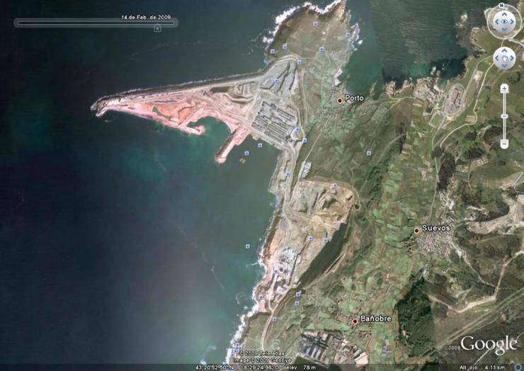 Vista do porto exterior da Coruña/Arquivo Galicia Confidencial