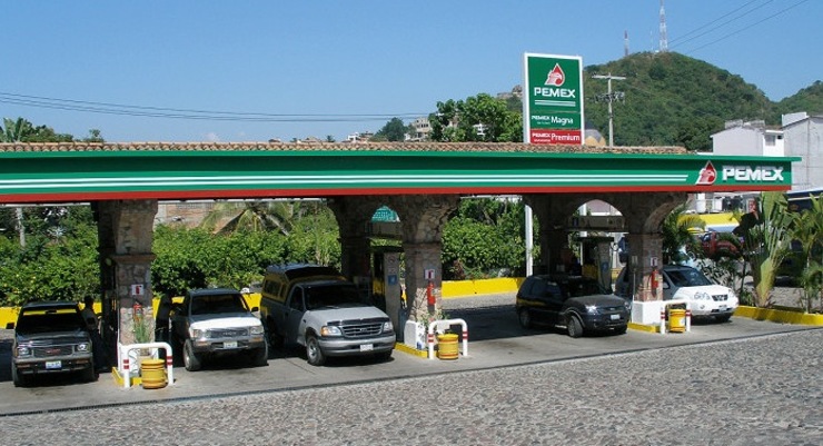 Estación de servizo de Pemex 