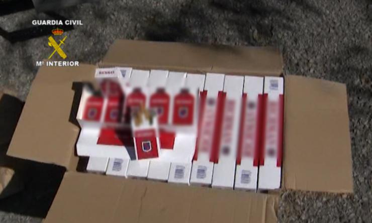 Tabaco de contrabando incautado noutra operación da Garda Civil / Garda Civil