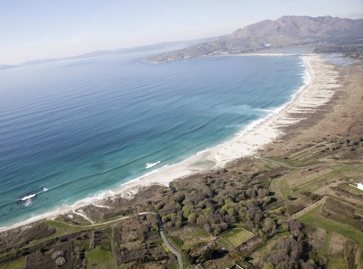 Praia de Carnota.