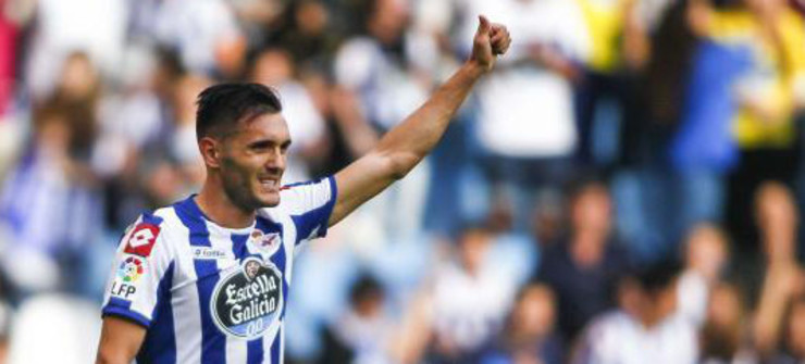 Lucas Pérez debutou e marcou o segundo gol. 