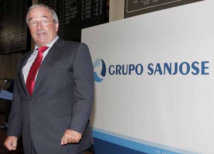 Jacinto Rey, no lanzamento a bolsa da construtora San José