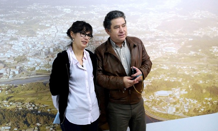 Anabel Gulías e Miguel Anxo Fernández Lores