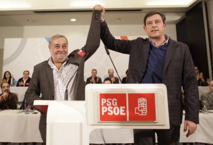 Julio Sacristán e José Ramón Besteiro