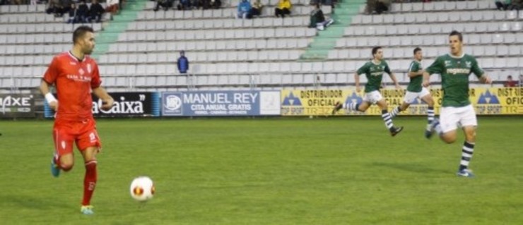 Partido no campo da Malata. / sdcompostela.com