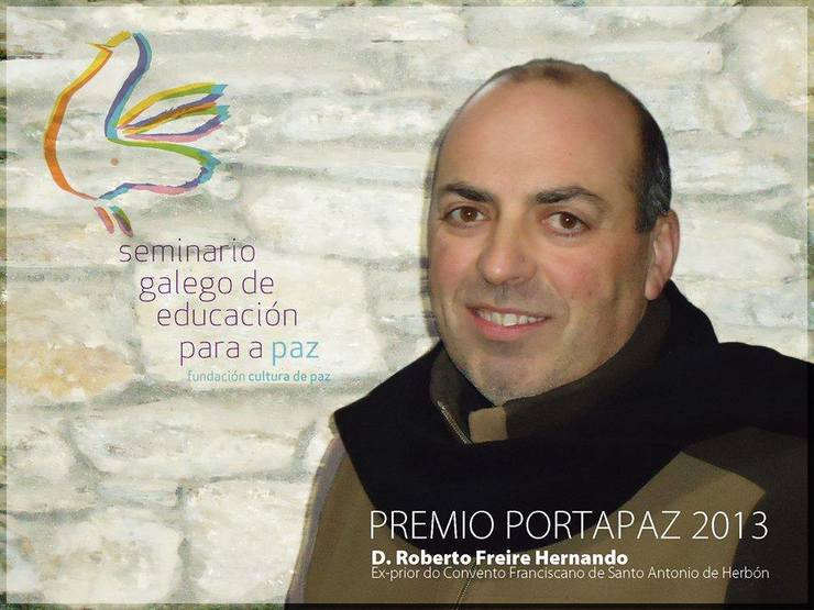 Roberto Freire, premio Portapaz 2013