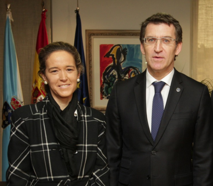 Mar Sánchez Sierra e Nuñez Feijóo