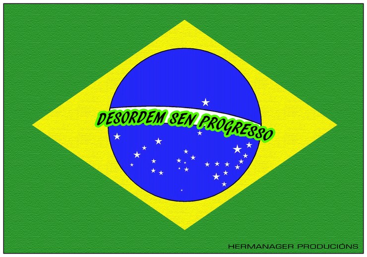 Hermaanger - Viñeta de ¿Humor? - Mundial Brasil 