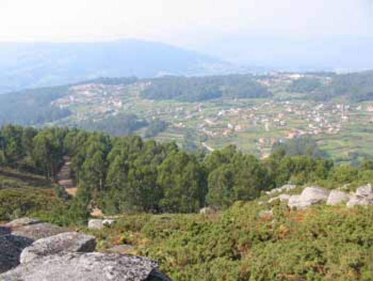 Imaxe da parroquia de Nespereira, en Pazos de Borbén