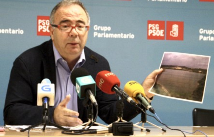 Sánchez Bugallo denunciado o desleixo na plataforma de Salvaterra