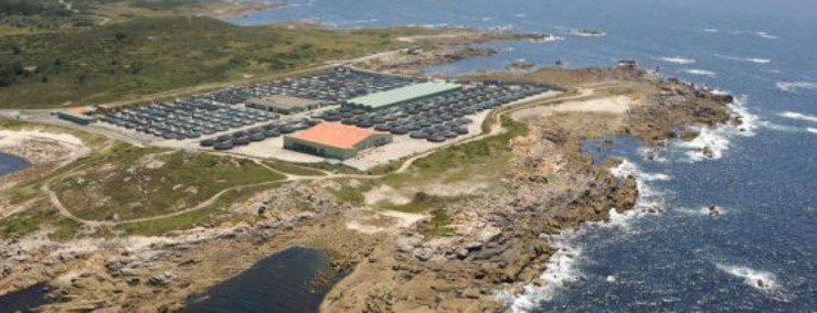 Planta acuícola da multinacional Stolst Sea Farmer en Lira / Xunta