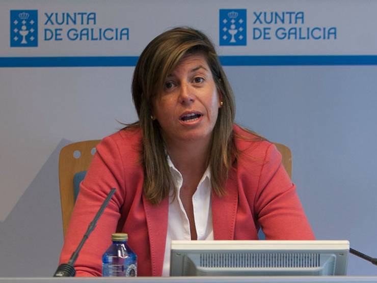 A directora xeral de Xuventude e Voluntariado, Cecilia Vázquez