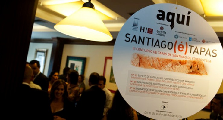 Santiago eTapas, o concurso de petiscos da hostelería de Santiago / santiagoetapas.com