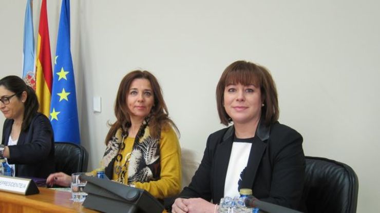 A secretaria xeral de Igualdade da Xunta, Susana López Abella , no parlamento galego 