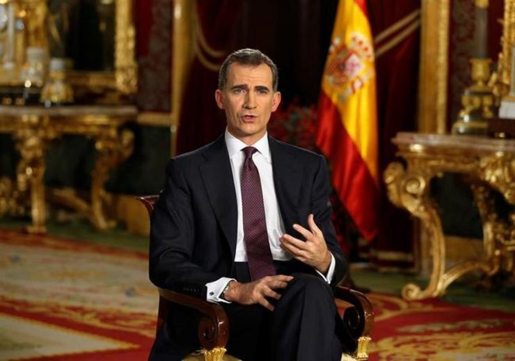 Mensaxe de Felipe VI 