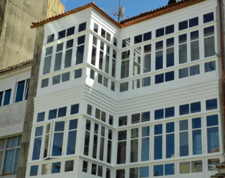 Galerías nunha vivenda rehabilitada por Trabecón