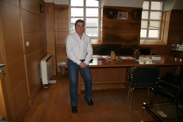Julio Álvarez, alcalde de Quiroga
