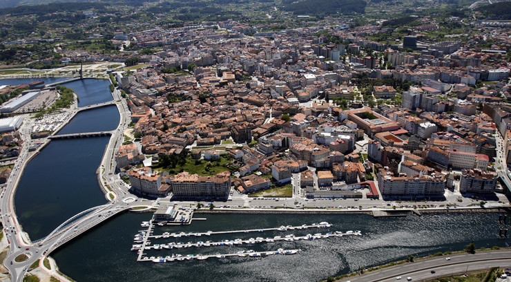 Panorámica da Cidade de Pontevedra 