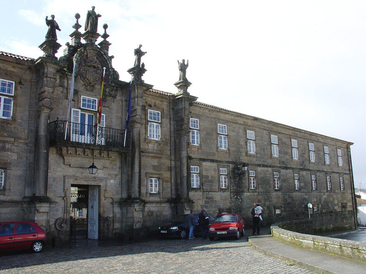 Hospital psiquiátrico de Conxo, en Compostela 