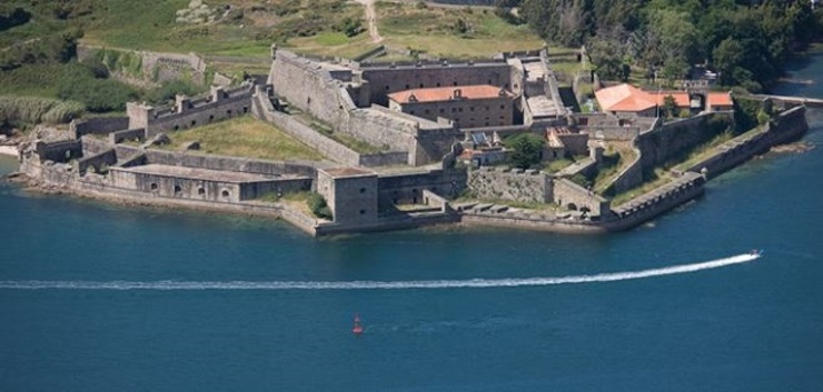 Castelo de San Felipe, en Ferrol.