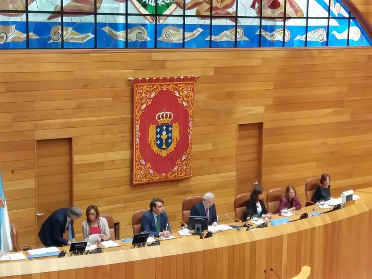 Mesa da Cámara galega na X Lexislatura / EP