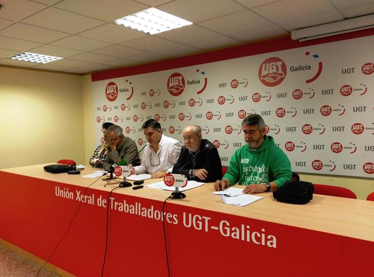 Rolda de prensa da Plataforma en Defensa do Ensino Público de Galicia