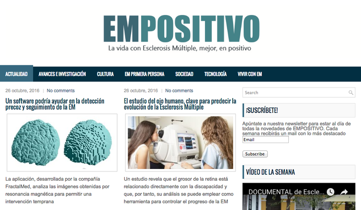 O portal empositivo.org é unha iniciativa do xornalista galego Jacobo Caruncho.