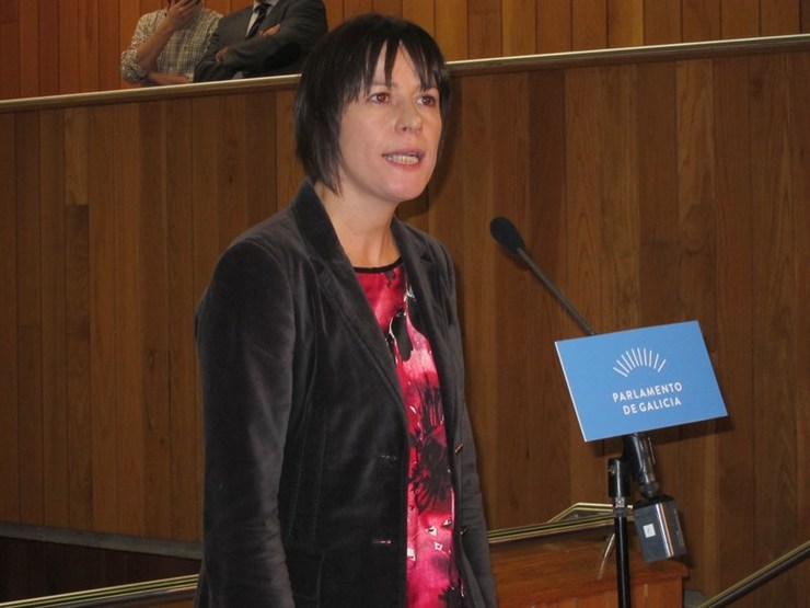 Ana Pontón, no Parlamento galego 