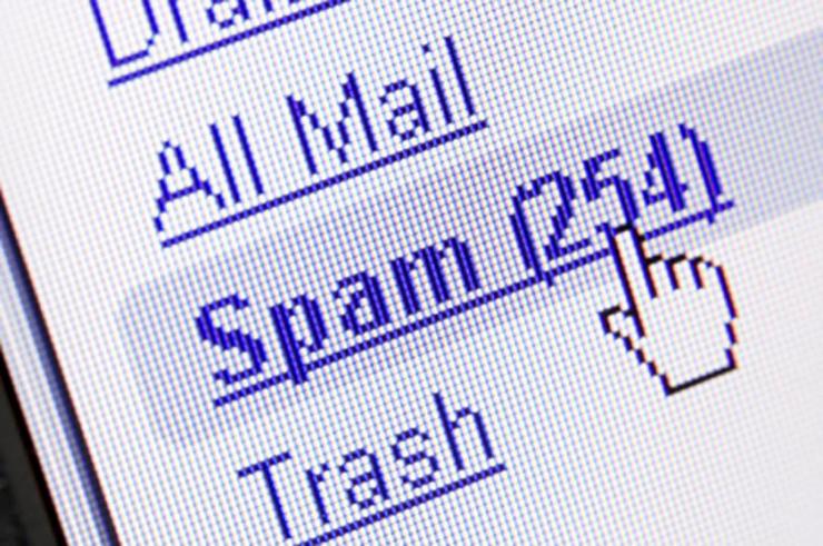 Bandeixa co lixo do correo electrónico 