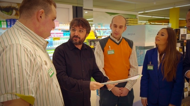 Fotograma do programa de Jordi Évole sobre Mercadona