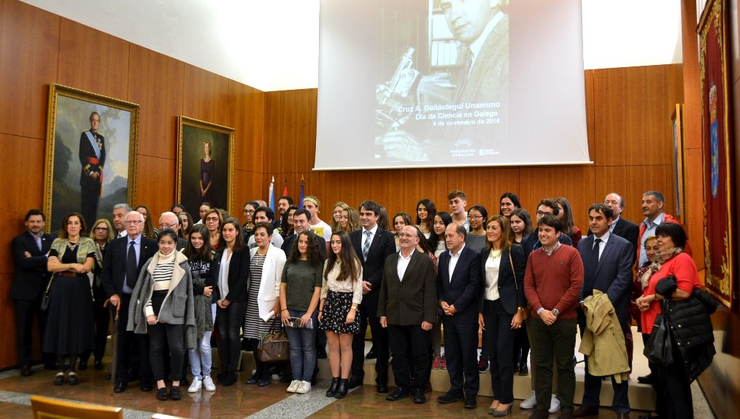 Celebración do Día da Ciencia en Galego 2016 no Parlamento Galego 