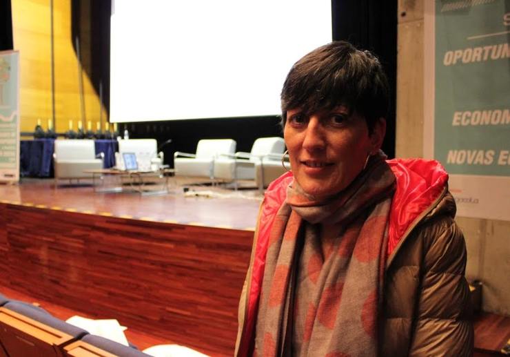 Leire Uriarte, profesora da Facultade de Humanidades e Ciencias da Educación da Universidade de Mondragón 