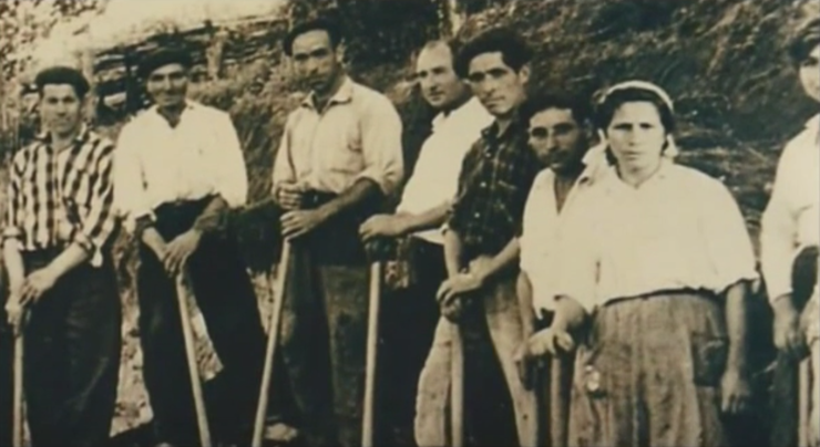 Imaxe do documental 'Comuneiros. Cen anos de vida e loita polo monte de Salcedo' 