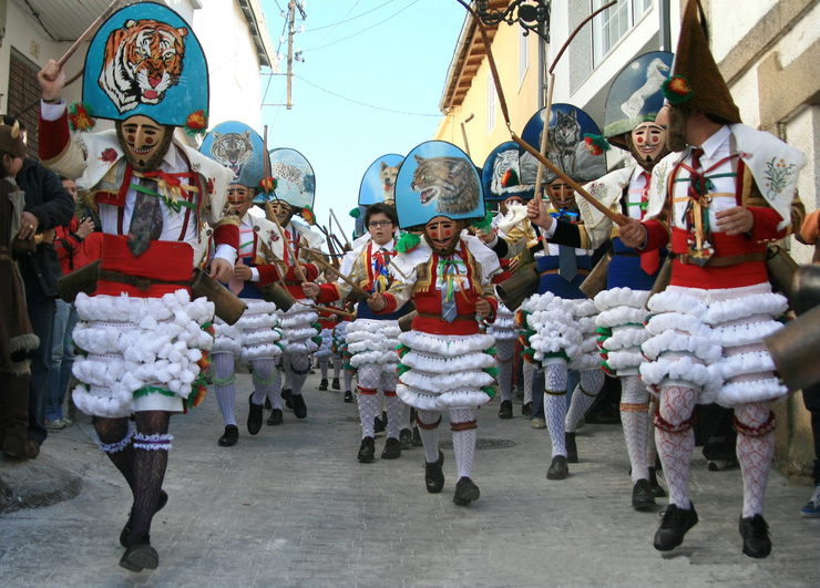 Peliqueiros de Laza / wikipedia.gal