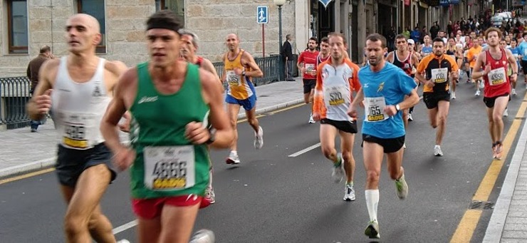 A carreira pedestre de San Martiño, un referente en Galicia.
