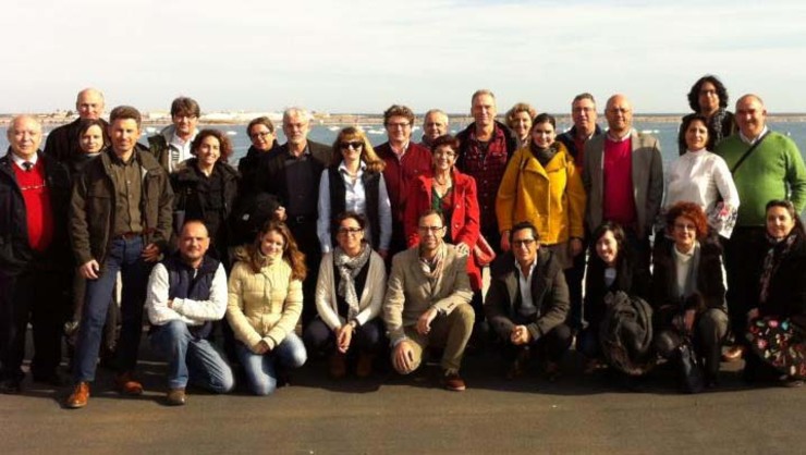 Participantes na reunión de lanzamento de Ephemare celebrada en Murcia 