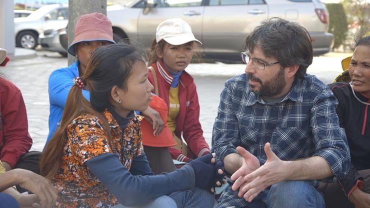 Jordi Évole en Cambodia nun programa sobre a deslocalización do sector téxtil 