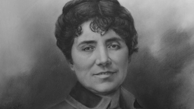A escritora e poetisa, Rosalía de Castro